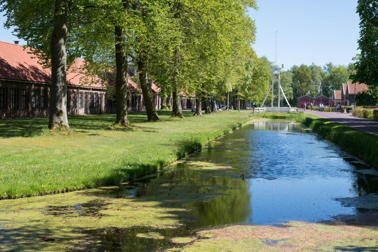 4P Chalet Tolve Met 4 Fietsen Vlakbij Natuurgebieden Drents Friese Wold, Fochteloerveen En Gevangenisdorp Veenhuizen Oosterwolde  Dış mekan fotoğraf