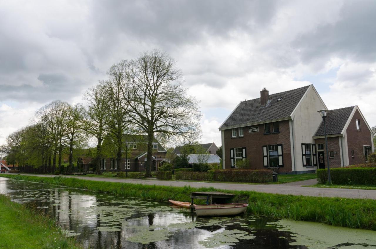 4P Chalet Tolve Met 4 Fietsen Vlakbij Natuurgebieden Drents Friese Wold, Fochteloerveen En Gevangenisdorp Veenhuizen Oosterwolde  Dış mekan fotoğraf
