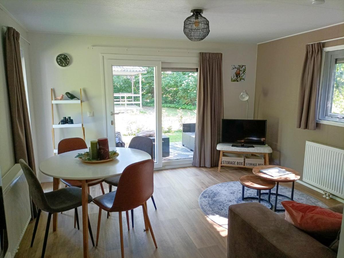 4P Chalet Tolve Met 4 Fietsen Vlakbij Natuurgebieden Drents Friese Wold, Fochteloerveen En Gevangenisdorp Veenhuizen Oosterwolde  Dış mekan fotoğraf