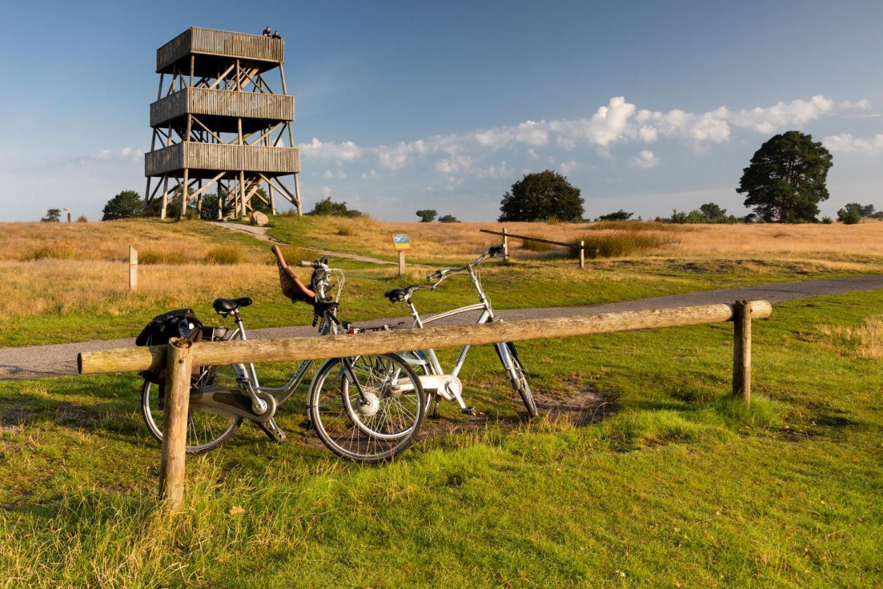 4P Chalet Tolve Met 4 Fietsen Vlakbij Natuurgebieden Drents Friese Wold, Fochteloerveen En Gevangenisdorp Veenhuizen Oosterwolde  Dış mekan fotoğraf
